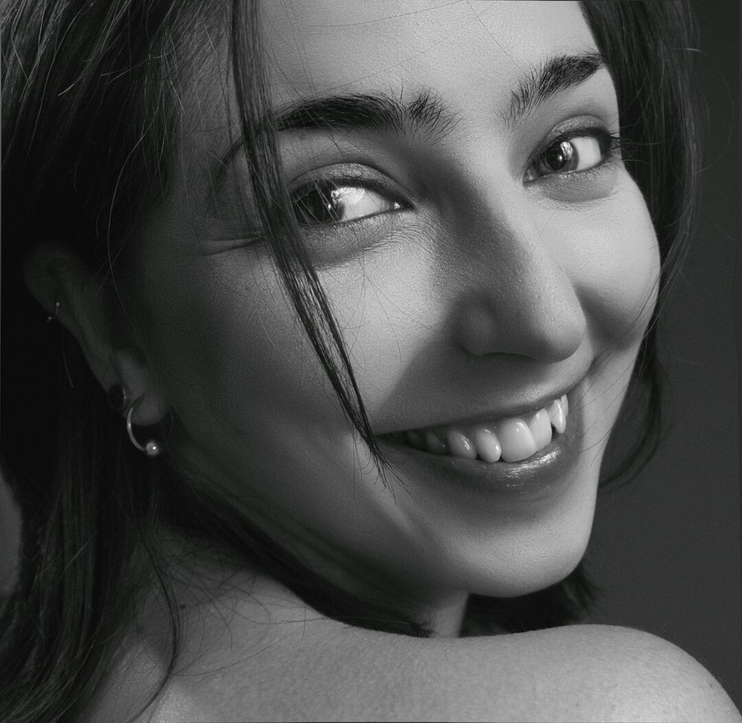 Portrait of a smiling young Croatian woman
